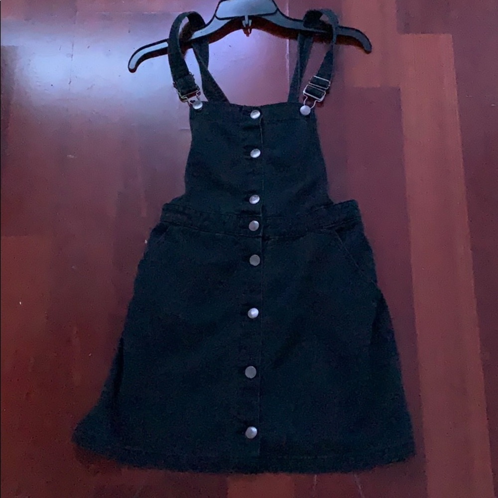 Black overalls